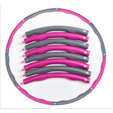 Hula Hoop Weighted Fitness For Weight Loss, 68 Segments Removable Hoola Hoop For Adults, Kids, Children, Boys, Women