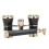 Μικρά κιάλια όπερας για συναυλίες, αποσπώμενη αλυσίδα με κομψό και φορητό 2
