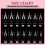 Reusable Nail Extension Templates Clear Forms Precise Scaling 6