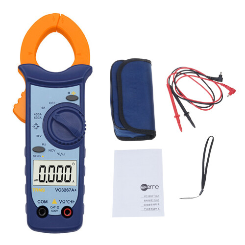 Advanced Auto Ranges Clamp Multimeter With Relative Value Mode
