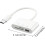 USB C To Memory Card Reader Adapter  Speed For Photographers Vloggers SD & Micro SD Card USBC 3