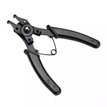 Ergonomic Circlip Pliers Set Snap Rings Pliers Kit With 4-Black