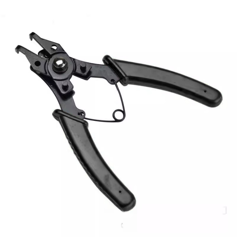 Ergonomic Circlip Pliers Set Snap Rings Pliers Kit With 4-Black 7754000911325