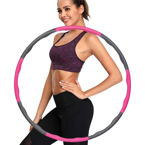 Hula Hoop μέσης, αποσπώμενος σχεδιασμός και ρυθμιζόμενο μέγεθος, εξοπλισμός