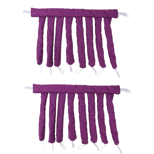 2 stücke Heatless Haar Roller Curler Frauen 2