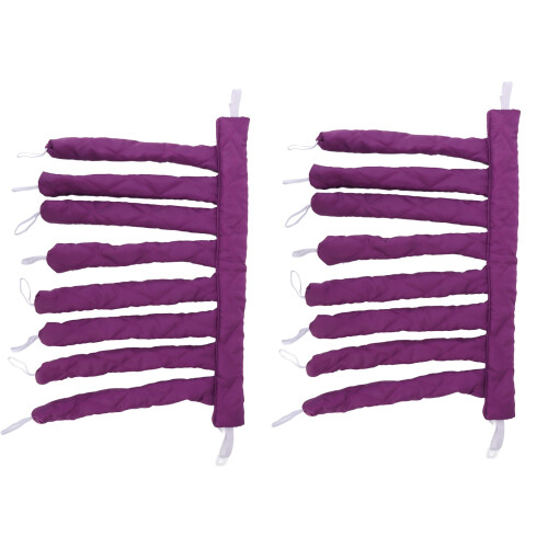 2 stücke Heatless Haar Roller Curler Frauen 1