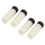 12 Stück Pool-Queue-Spitzen, 11 mm, PU-Leder und 10