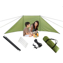 Camping Windscreen Outdoor Wind Blocker SelfDriving Tour Windscreen Reusable Travel Privacy Screen For Camping
