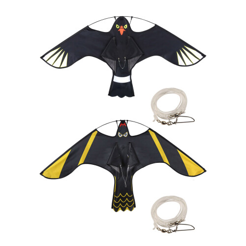 Multifunction Flying Bird Repeller Kite Flying Hawks Kite for-B 1