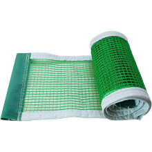 Table Tennis Net Retractable, Universal Replacement Net for Indoor Outdoor Training, Size, Green