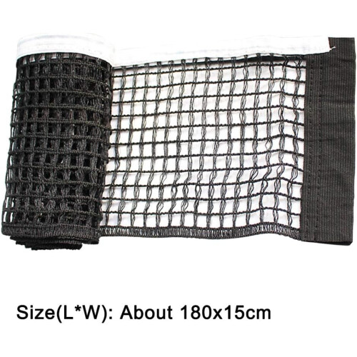 Table Tennis Net Retractable, Universal Replacement Net for Indoor Outdoor Training,  Size, Green 2