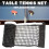 Table Tennis Net Retractable, Universal Replacement Net for Indoor Outdoor Training,  Size, Green 4
