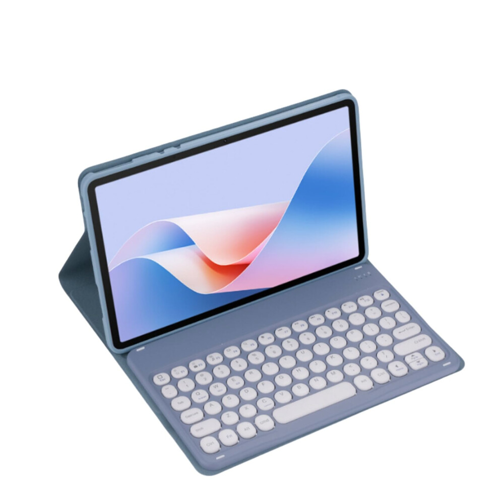 Keyboard Case For 12.1Inch Tablet, Detachable Bluetooth Wireless Magnetic Stand Cover, Purple 9339159744581