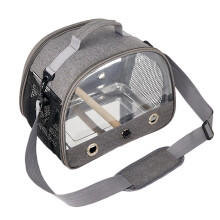 Vogelträger Travel Cage  Pet Carrier Travel Bag Bird Cage  Portable Bird Carrier Bag, Breathable Travel Cage with Perch  Tray