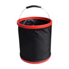 Portable Bucket With Handle Durable Plastic Fishing Bucket For Travel Lightweight Carrying Bucket