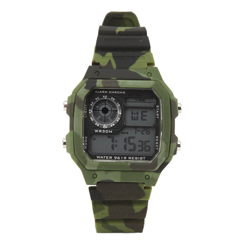 Digitaluhr, multifunktional, modisch, quadratisch,