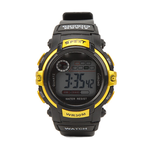 Sportuhr, digital, LCD, elektronische Uhr,