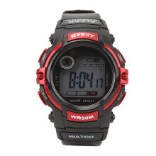 Sportuhr, digital, LCD, elektronische Uhr,