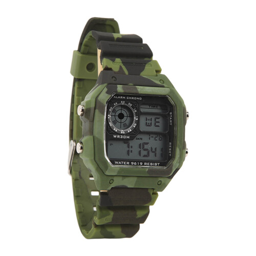 Digitaluhr, multifunktional, modisch, quadratisch, 2