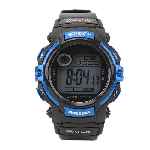 Sportuhr, digital, LCD, elektronische Uhr,