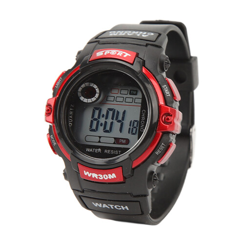 Sportuhr, digital, LCD, elektronische Uhr, 1