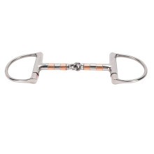 Durable Ring Snaffle Bit, Anti Bite Portable Exquisite Equestrian Jewelry for Farm Horse, Ring Snaffle Bit, Horse Tack