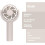Mini  Fan USB Rechargeable Portable Handheld Electric Fan, 3Speed Settings, Adjustable Wind Angle, Apricot 2