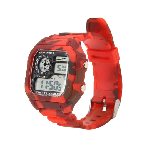 Digitaluhr, multifunktional, modisch, quadratisch, 1