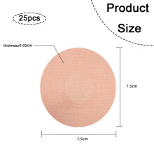 Copricapezzoli per donna, copriseno monouso autoadesivi invisibili a forma di petalo, adesivi per capezzoli traspiranti e impermeabili, delicati