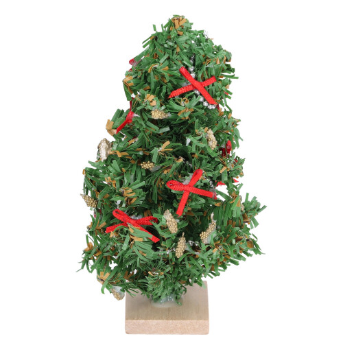 Mini-Tisch-Weihnachtsbaum, Maßstab 1:12, 2