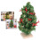 Mini-Tisch-Weihnachtsbaum, Maßstab 1:12, 12