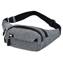 Riñonera para hombre y mujer, bolsa de cintura impermeable con múltiples opciones de transporte.