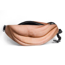 Chic vandtæt mavetaske, sjove gag-gaver, klar hårdetalje, 3D-ølmave til mænd og kvinder