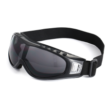 Tactische outdoorbril, motorbril met versterkte PC-lens, verstelbare elastische band voor alle gezichten en leeftijden, wind- en stofdicht.