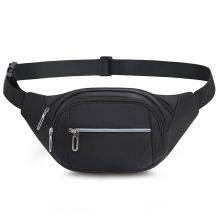 Pochete elegante e impermeável com compartimentos espaçosos e seguros para homens e mulheres.