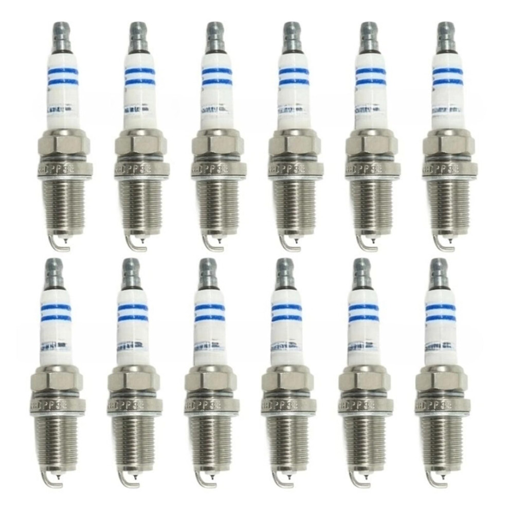 12Pcs Iridium Platinum Spark Plugs For Mercedes 004159190326 W163 W210 W211 W220 Performance 9001264372286