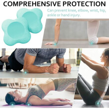 Cúisín Glúine Yoga Gairmiúil, Tacaíocht Bhreise Tiubh do Ghníomhaíochtaí Ilúsáide, Glóthach Cúr PU atá neamhdhíobhálach don