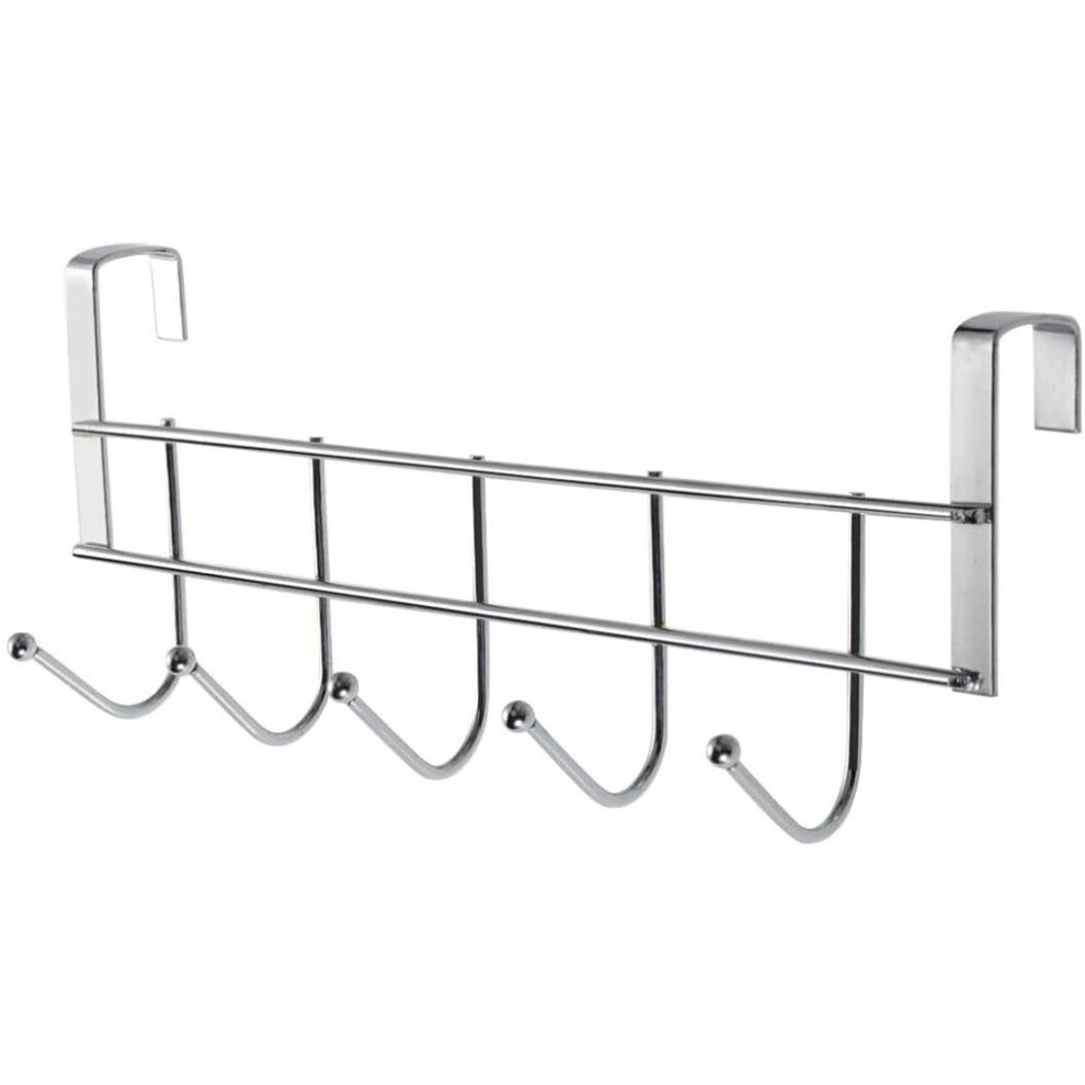 Stylish Looking Hanger For Regular Clothes, Quick Tightening And Removal Provides Versatility, Over The Door Hanger With Aluminum Material Ensures Dur 9454554844206