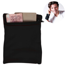 Bolsa de viagem com zíper, compacta e portátil para maior praticidade em qualquer lugar. Carteira de pulso leve e respirável para corrida, ideal