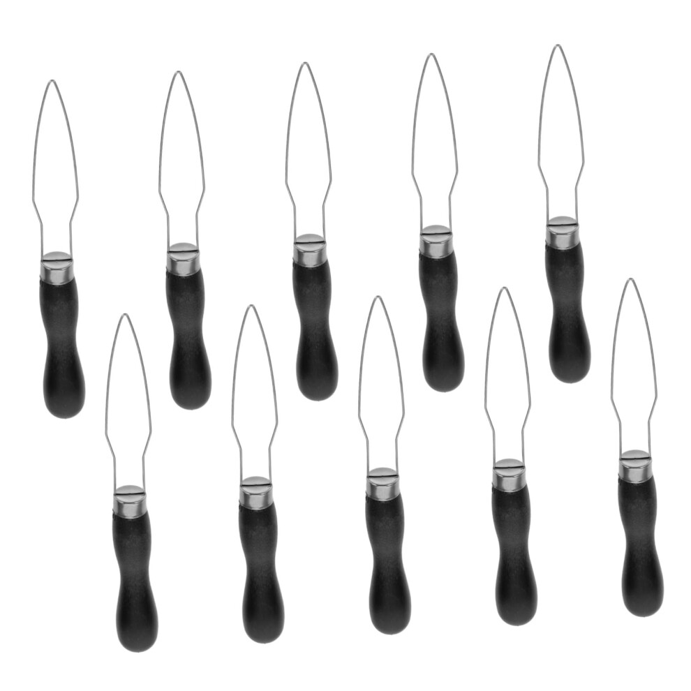 Button Hooks 10Piece Plastic Handle OneHand Dressing Aid For Seniors Wedding Dress Button Fastener And Zipper Pull