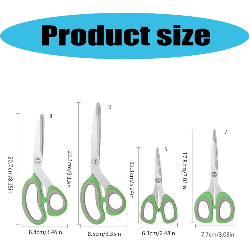 Embroidery Scissors  
Office Scissors  
Fabric Scissors  
Cutting Scissors  
Heavy Duty Scissors  
For School 2