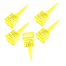 Rain Gauge Sprinkler 5 Pack For Accurate Rainwater Measurement Precision Garden Watering Gauge For Outdoor Lawn Use