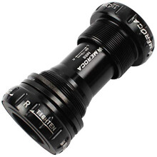 Bottom Bracket MTB Bicycle Aluminium BSA 68/73mm Screw Type Crankset Bearing Black