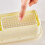 Flexible Silicone Square Shape Ice Cubes Mold-Green 4 grids 5