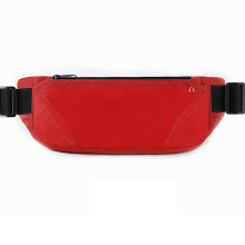 RFID-blokkerende heuptas voor reizen en sport, waterdichte hardloopriemtas met comfortabele, ademende mesh en verstelbare schouderbanden, grote