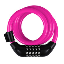 Lucchetti per biciclette con combinazione a 5 cifre, lucchetto di sicurezza retrattile resistente alle intemperie per biciclette, motociclette,