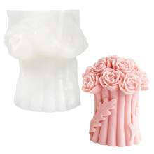 Bloem Boom Siliconen Mallen Handgemaakte Gips Mallen 3D Rose