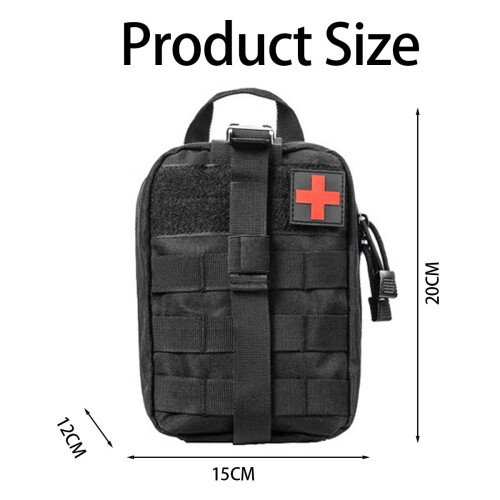 Τακτική θήκη Molle EMT με σχεδιασμό γρήγορης απελευθέρωσης, συμπαγής ιατρική IFAK με 1
