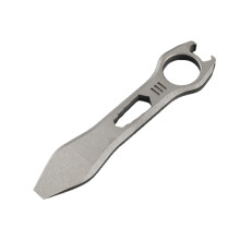 Titanium EDC-koevoet, de ultieme multifunctionele minitool voor het moderne leven.