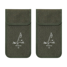 Campingausrüstung-Upgrade, multifunktionale Heringetasche, Aufbewahrungshülle für Aluminium-Heringe, Schutztasche für robuste Zeltheringe,